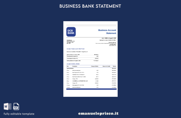 stile verificato India DCB organizzazione aziendale verifica dichiarazione Model